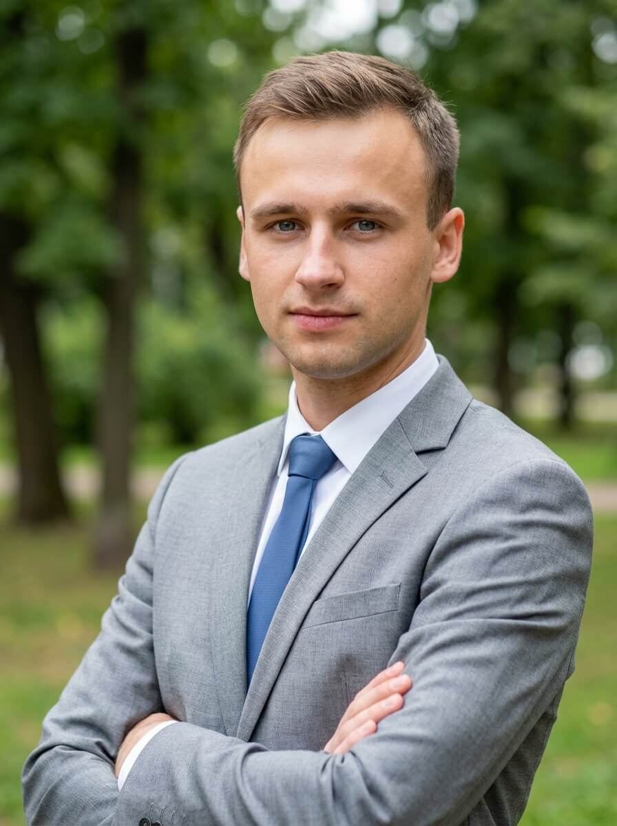 Профессиональный портрет, созданный нейросетью